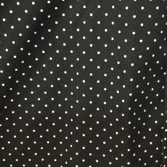 Black Pin Dot Western Shirt Size L - 34 - Picture 3 of 6